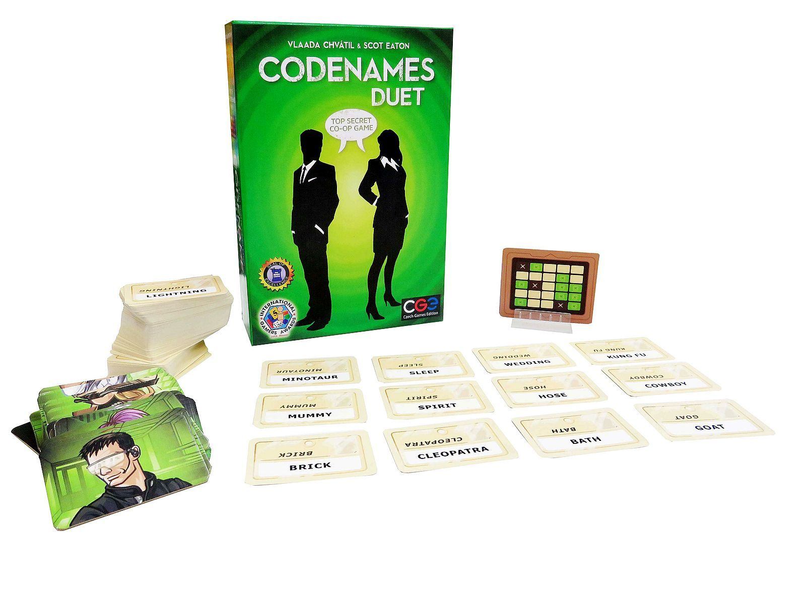 Codenames: Duet Card Game - A Fun Cooperative Challenge